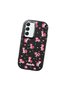 Black Silicone Case with Shock-Absorbing Camera Protection Compatible with Samsung Galaxy S22 - 3