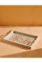 White Rectangle Laser Cut Tray ( Medium)