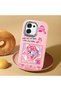 Oppo A6 Pro 4G/5G Compatible Shock-Absorbing Camera Protected Pink Silicone Case - 2