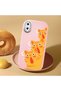 Pink Silicone Case with Shock-Absorbing Camera Protections Compatible with iPhone X/Xs - 2