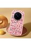 Vivo X200 Pro Compatible Shock-Absorbing Camera Protected Pink Silicone Case - 2