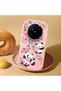 Vivo X200 Pro Compatible Shock-Absorbing Camera Protected Pink Silicone Case - 2