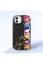 Black Silicone Case Compatible with iPhone 12 Mini with Shock-Absorbing Camera Protections