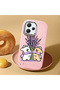 Redmi 12 4G/5G Compatible Shock-Absorbing Camera Protected Pink Silicone Case - 3