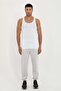 White Slim Fit Men's Undershirt 100% Cotton - 2