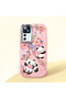Mi 12t Compatible Shock-Absorbing Camera Protected Pink Silicone Case