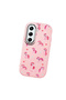 Pink Silicone Case Compatible with Tecno Camon 40 Pro 5g (Cm7) with Shock-Absorbing Camera Protections - 3