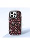 Black Silicone Case Compatible with iPhone 15 Pro Max with Shock-Absorbing Camera Protections