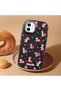 حافظة سيليكون سوداء متوافقة مع هاتف iPhone 12 Mini مع حماية للكاميرا ماصّ للصدمات - 2