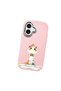 Pink Silicone Case with Shock-Absorbing Camera Protections, Compatible with iPhone 16 - 3