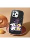 Redmi 12 4G/5G Compatible Black Silicone Case with Shock-Absorbing Camera Protections - 3