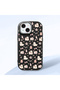 Black Silicone Case Compatible with iPhone 15 with Shock-Absorbing Camera Protections