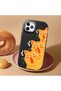 Black Silicone Case Compatible with iPhone 11 Pro with Shock-Absorbing Camera Protections - 2