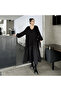 V-Neck Long Sleeve A-Line Dress