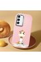 Pink Silicone Case with Shock-Absorbing Camera Protection Compatible with Samsung Galaxy S22 - 2