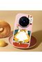 Vivo X200 Pro Compatible Shock-Absorbing Camera Protected Pink Silicone Case - 2