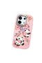 Poco X6 Compatible Shock-Absorbing Camera Protected Pink Silicone Case - 3