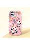Pink Silicone Case with Shock-Absorbing Camera Protections Compatible with Samsung Galaxy M12/A12