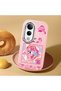 Vivo V50 Lite 4G/5G Compatible Shock-Absorbing Camera Protected Pink Silicone Case - 2
