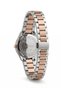 Milano Women's Double Color Gold Silver Metal Cord Stone White Dial Wristwatch 2 Years Warranty - 3
