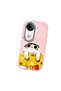 Vivo V50 Compatible Shock-Absorbing Camera Protected Pink Silicone Case - 3