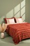 Limi Rolf Cinnamon Double Duvet Cover 100% Cotton Bedspread - 7 Piece Dowry Set - 4