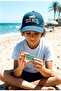 Boy's Hat 7-15 Years Old Embroidery Detailed Casual Sports Hat Adjustable - 2
