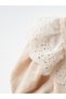 Embroidered Muslin Baby Girl Dress - 4