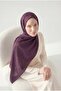 Lorena Silkhome - Liva Shawl 481005-10 |   200X90 cm |   Tok Duruşlu, Dark Burgundy
