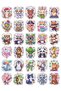 Cute Animals Sticker Set 150 Pieces - Mega Pack of 5 No49 - Laptop Notebook Agenda - 3