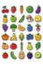 Sweet Food Fruit Sticker Set 150 Pieces - Mega Pack of 5 No07 - Laptop Notebook Agenda - 5