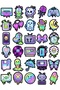 Pastel Aesthetic Sticker Set 150 Pieces - Mega Pack of 5 No04 - Laptop Notebook Agenda - 4