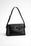 Black Women's Crossbody Shoulder Bag Stylish Modern Daily Use Hand and Shoulder Bag - 2