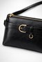 Black Women's Crossbody Shoulder Bag Stylish Modern Daily Use Hand and Shoulder Bag - 4