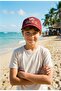 Boy's Hat 7-15 Years Old Embroidery Detailed Casual Sports Hat Adjustable