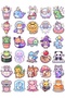Cute Animals Sticker Set 150 Pieces - Mega Pack of 5 No20 - Laptop Notebook Agenda - 3