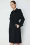 Belted Shoulder Epaulet Trench Coat - 4
