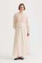 Viscose skirt shirt set beige - 3