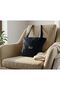 Essential Black Tote Black Shoulder Bag - 3