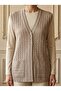 سترة الأم ميرسيريزد بتصميم مخرم / كريمي - 4