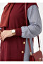 Women's Hijab Tunic Striped Shirt Detailed Tunic - 3