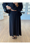 Black Sun Buckle Blouse Skirt Set - 51345 - 3