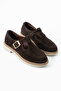 Petra Brown Suede Genuine Leather Loafer - 2