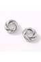 Elegant Infinity Hoop Earrings - 2