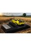 Porsche 911 Gt2 Cabriolet Striped Diecast Model Car 1:26 Scale with Stand Special Car Yellow - 3