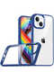 حافظة TGCO Flora متوافقة مع هاتف iPhone 14 - أزرق داكن