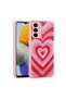Galaxy M23 Case with Silver Pattern and Camera Protection Shiny Tgco Popy Cover - Flower - 2