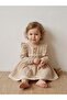 Mimosa Heart Button Detailed Muslin Dress