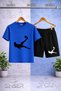 Children's Rovasata Adam Syh Printed Crew Neck T-Shirt - Shorts Set