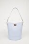 Women's Ice Blue Wallet Detailed Bucket Model Hand and Shoulder Bag Molina - 3